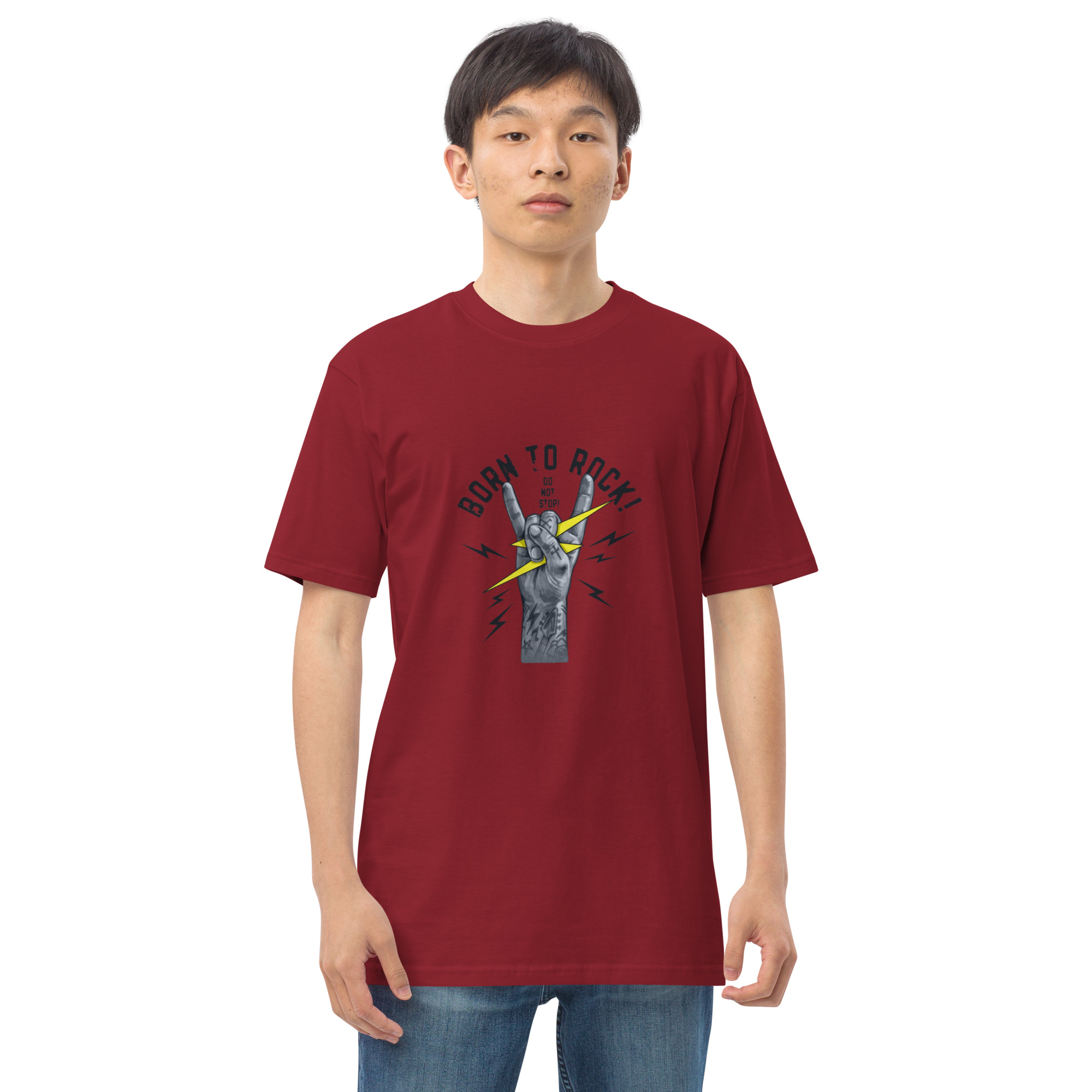 mens-premium-heavyweight-tee-brick-red-front-651d59f2df31a.jpg