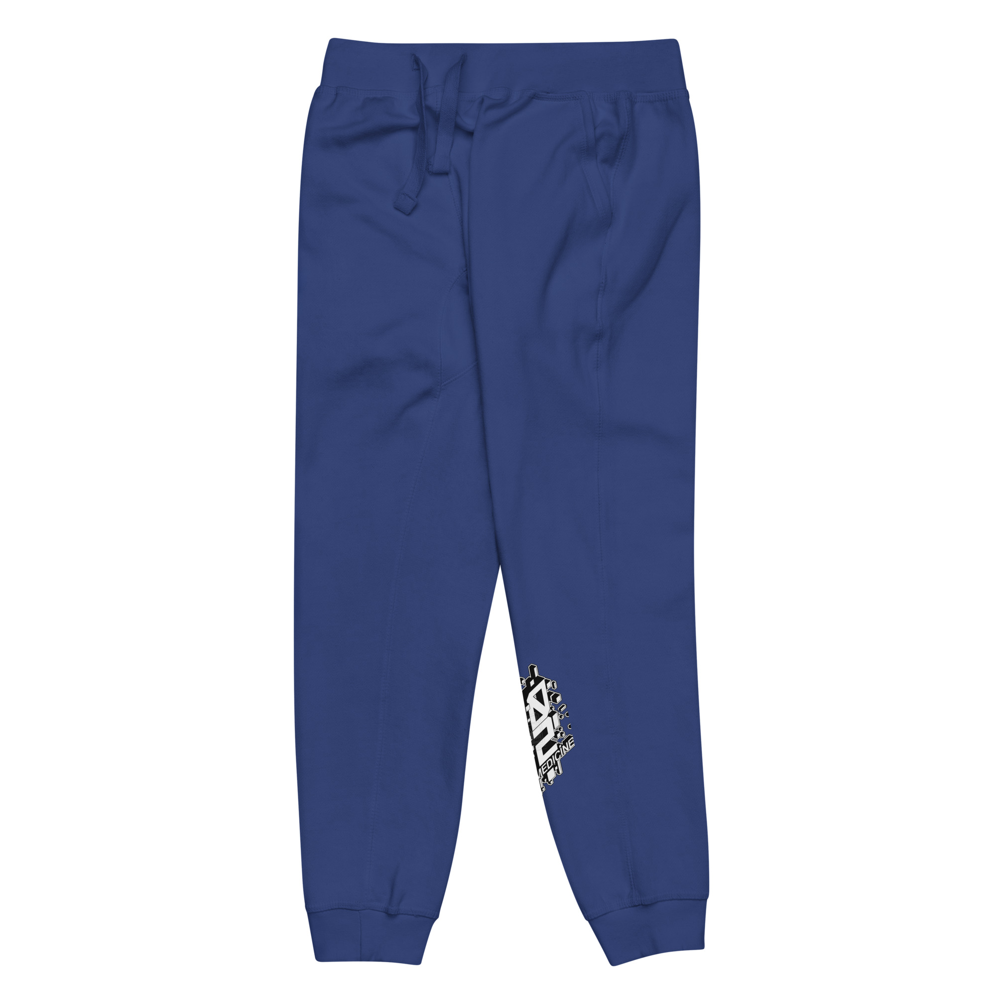 unisex-fleece-sweatpants-team-royal-front-left-6554f25190fe7.jpg