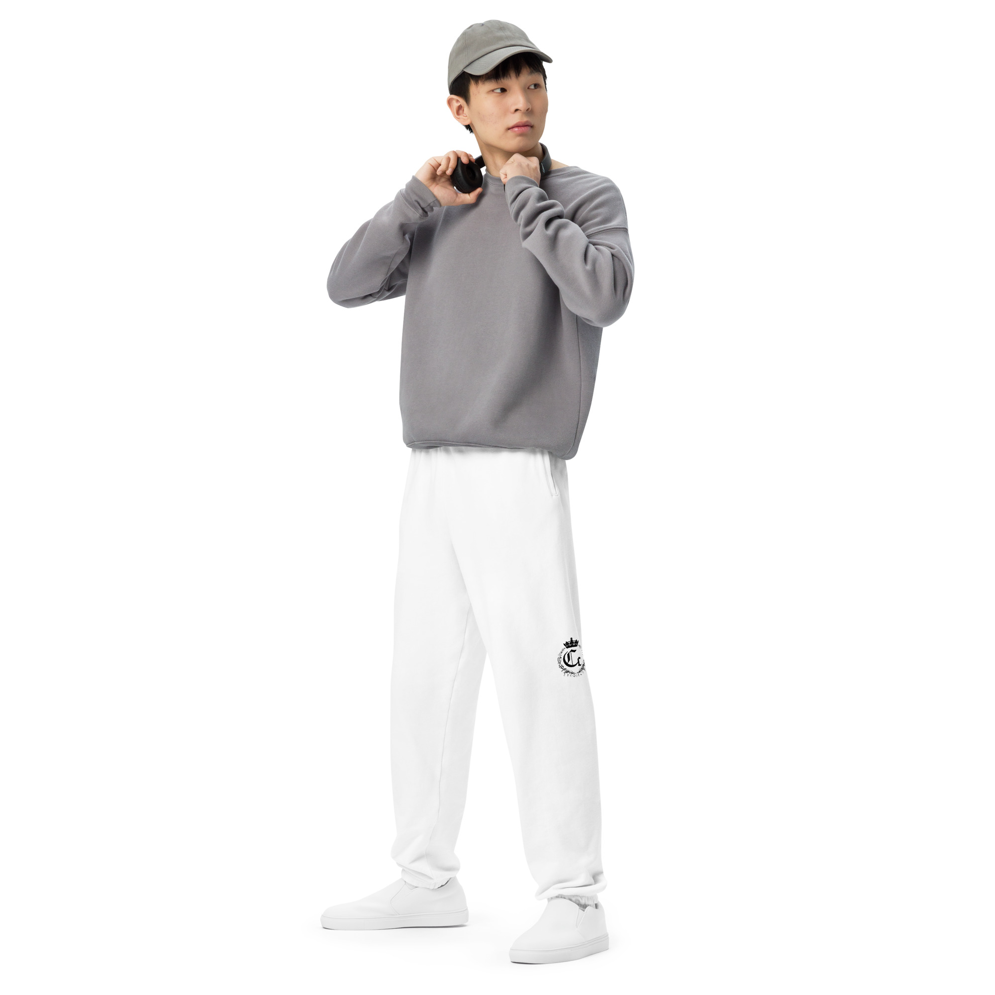 unisex-standard-comfort-sweatpants-white-front-6554f315f1be8.jpg